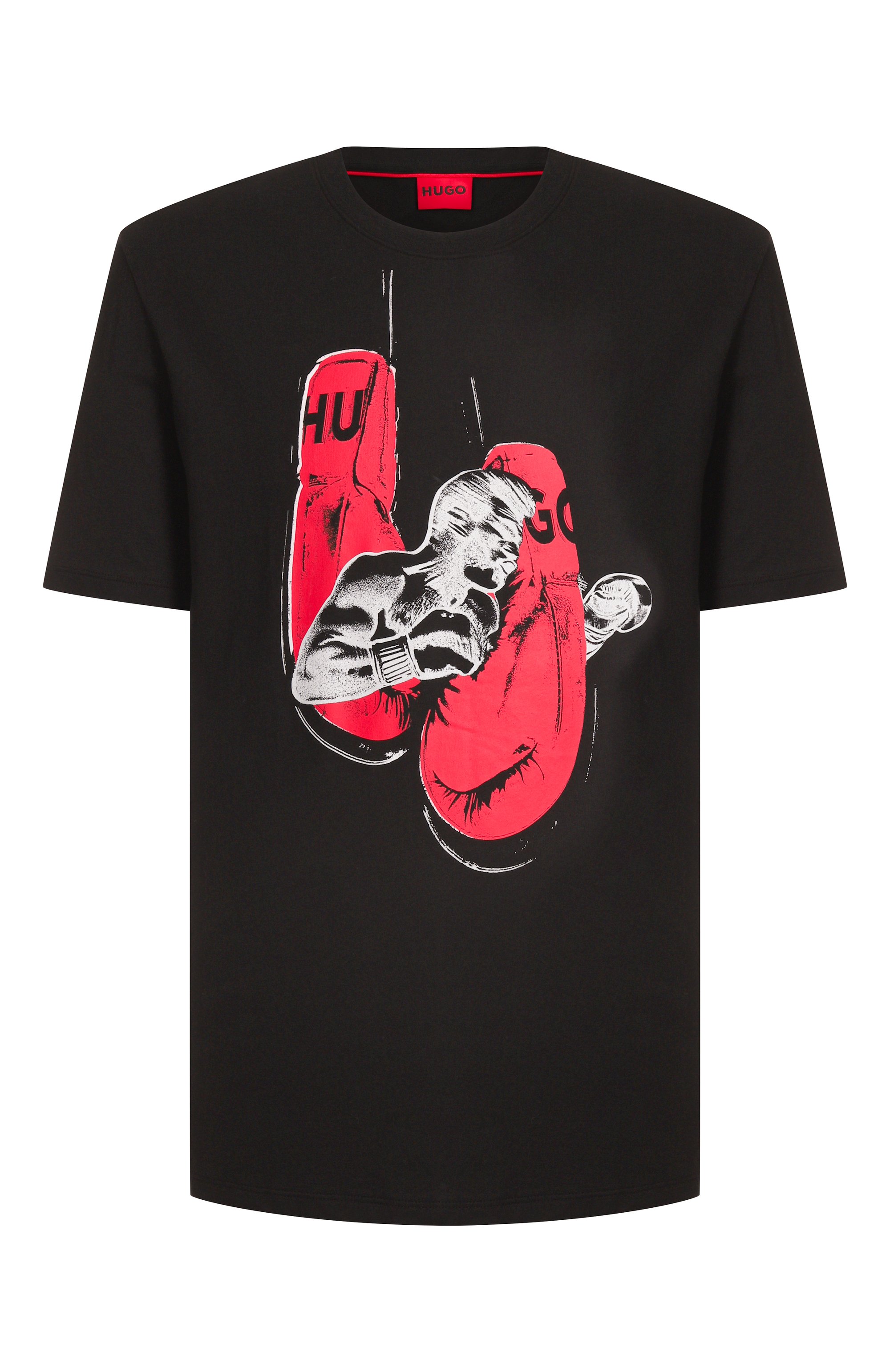 Хлопковая футболка HUGO, арт. 50542560, фото 1