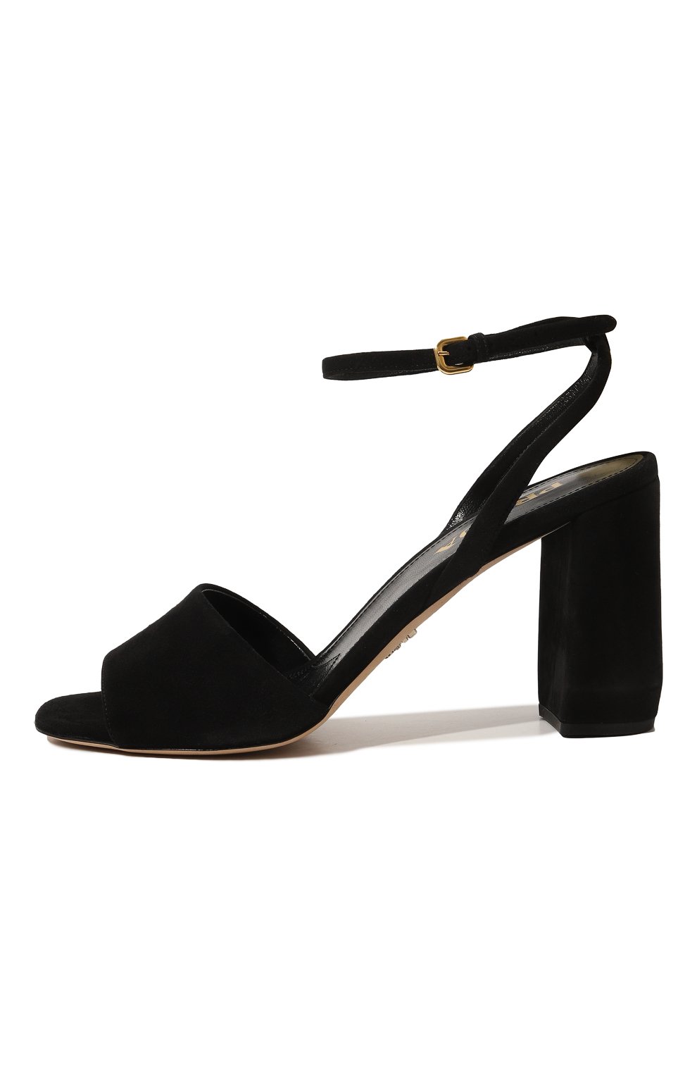 Замшевые босоножки PRADA, арт. 1X676L-008-F0002-085, фото 4