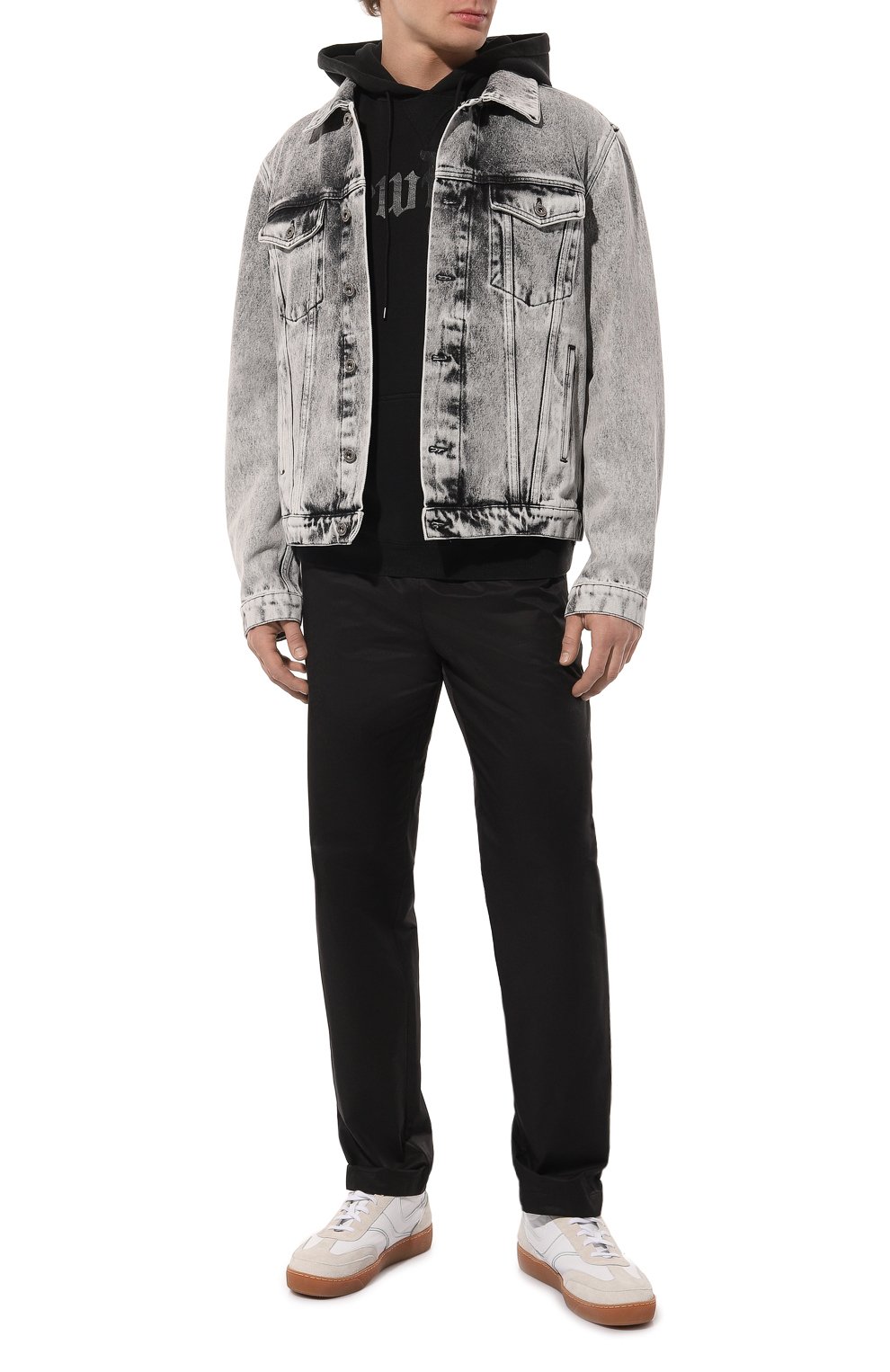 Хлопковое худи R13, арт. R13WK005-K099C, фото 2