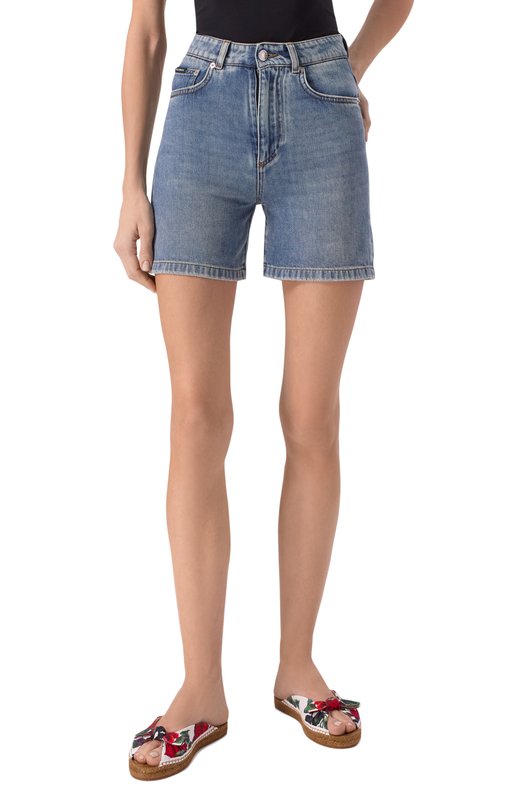 Джинсовые шорты Dolce & Gabbana FTC8QD/G8MM2 Голубой  FTC8QD/G8MM2 Фото 3