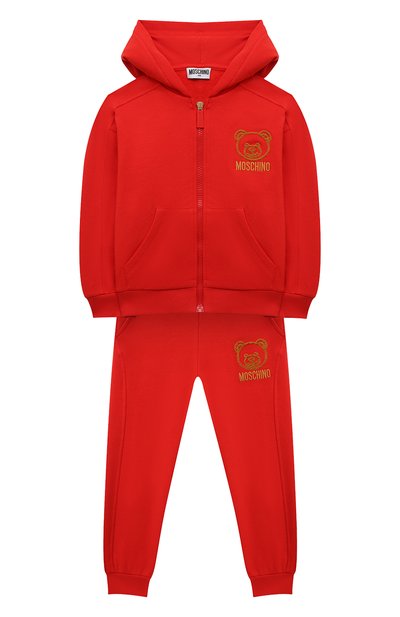 Хлопковый костюм MOSCHINO, арт. HUK02I/LDA31/4A-8A, фото 1