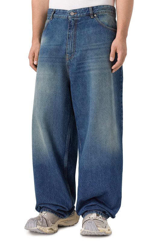 Джинсы VETEMENTS ME76DP068N3/2804 DENIM Синий  ME76DP068N3/2804 DENIM Фото 3