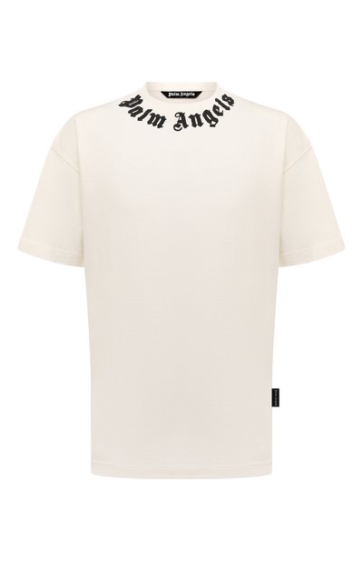 Хлопковая футболка PALM ANGELS, арт. PMAA001F24JER007, фото 1
