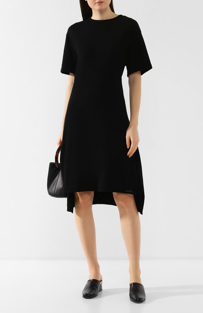 Хлопковое платье YOHJI YAMAMOTO, арт. FZ-D51-006, фото 2
