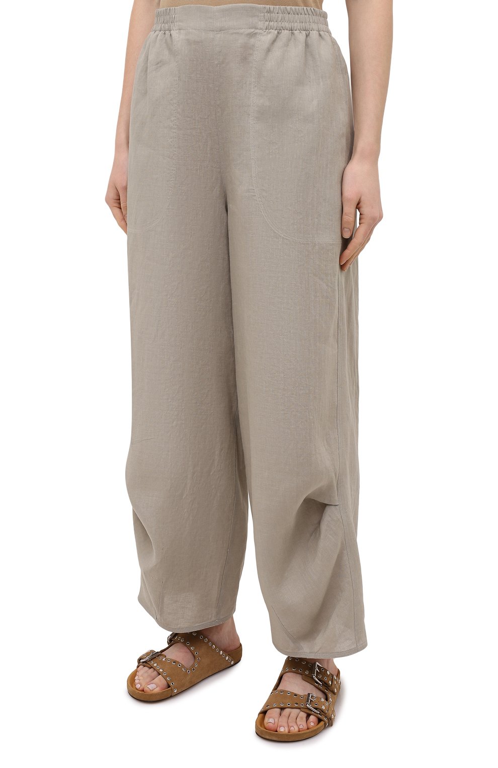 Льняные брюки GIORGIO ARMANI, арт. 1SHPP0HA/T022F, фото 3