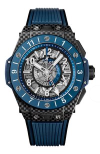 Часы big bang unico gmt carbon blue ceramic HUBLOT, арт. 471.QL.7127.RX, фото 1