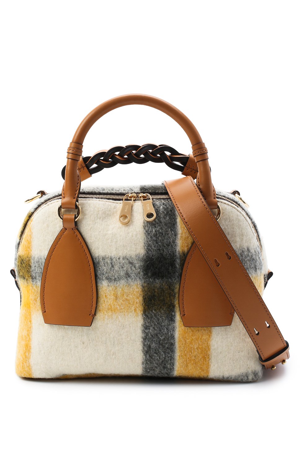 Сумка daria medium CHLOÉ коричневого цвета по цене 248000 руб., арт. CHC20AS360D17, фото 6 Сумка daria medium CHLOÉ, арт. CHC20AS360D17, фото 6