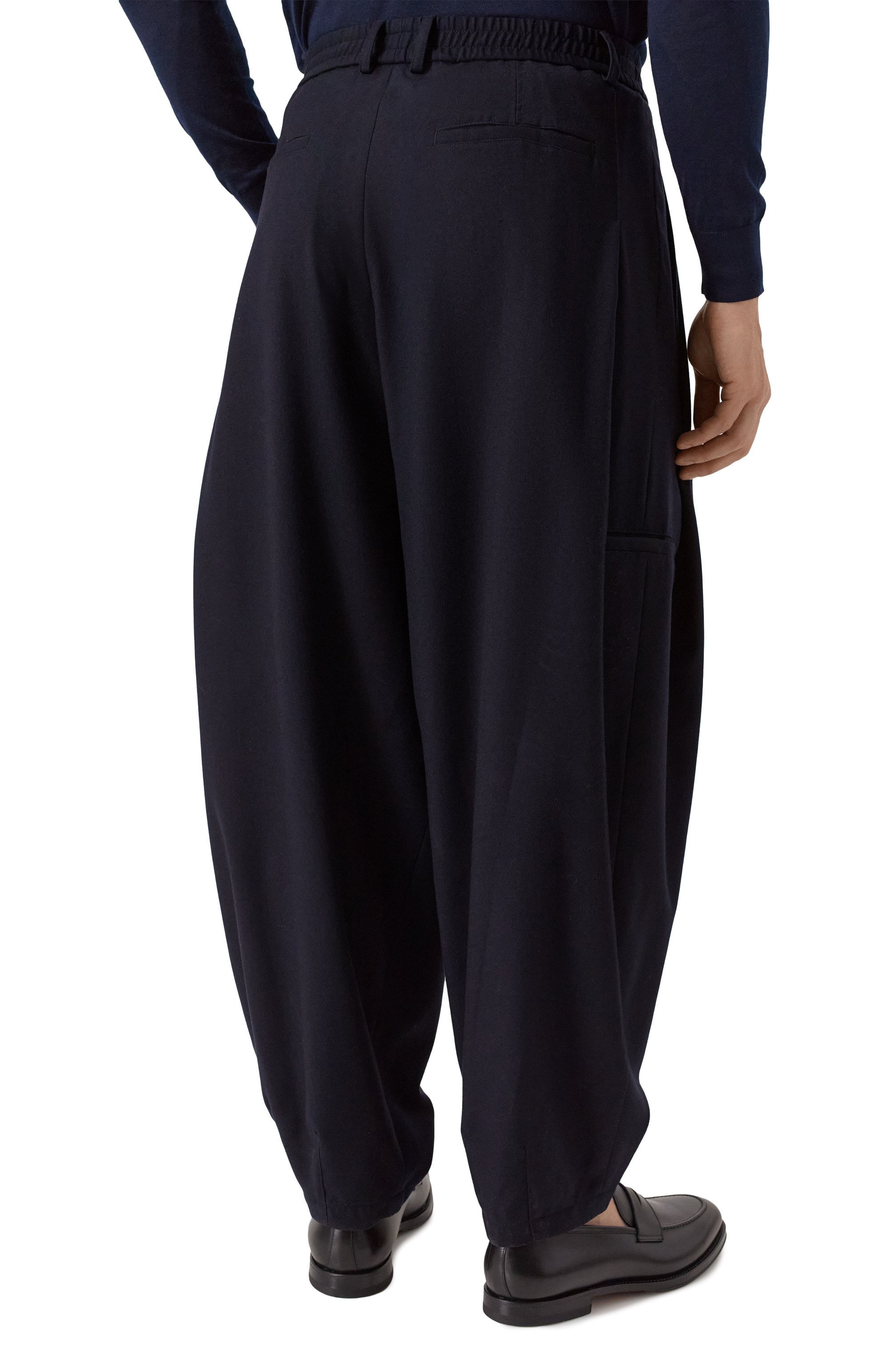 Шерстяные брюки GIORGIO ARMANI, арт. GM001343/TE10090, фото 4