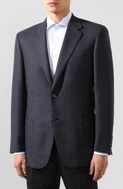 Шерстяной пиджак BRIONI, арт. RGH00P/08A3T/PARLAMENT0, фото 3