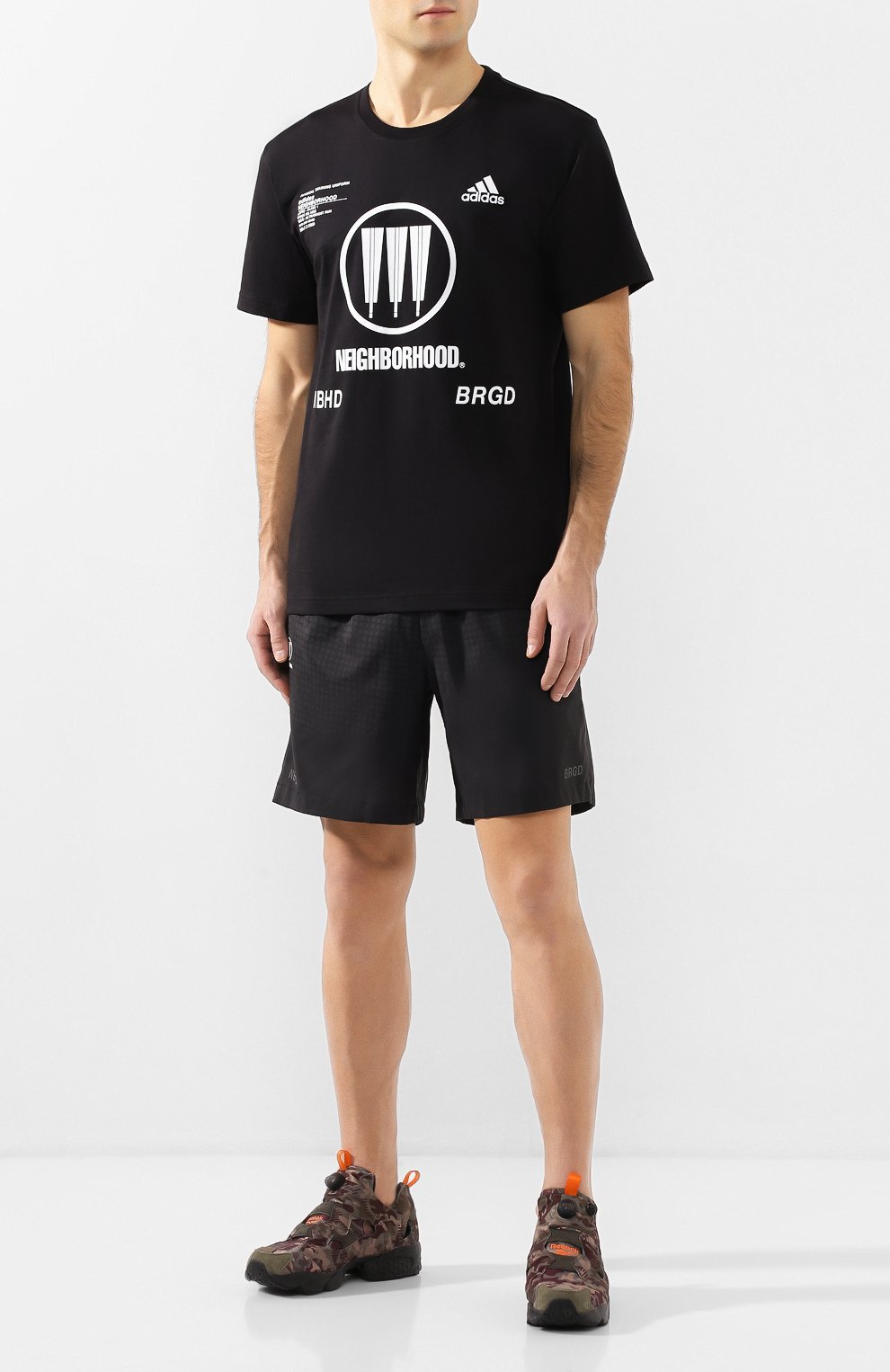Футболка adidas x neighborhood ADIDAS, арт. FQ6816, фото 2