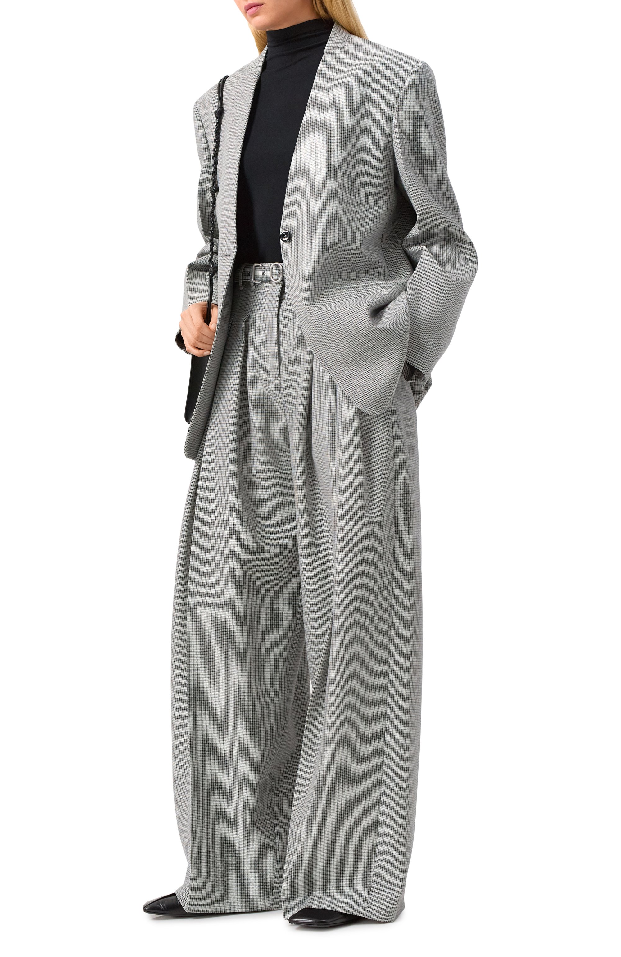 Шерстяные брюки JIL SANDER, арт. J02KA0273-J40177, фото 2