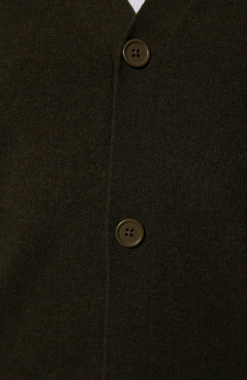 Шерстяной кардиган ACNE STUDIOS хаки цвета по цене 35300 руб., арт. C60038/W, фото 5 Шерстяной кардиган ACNE STUDIOS, арт. C60038/W, фото 5