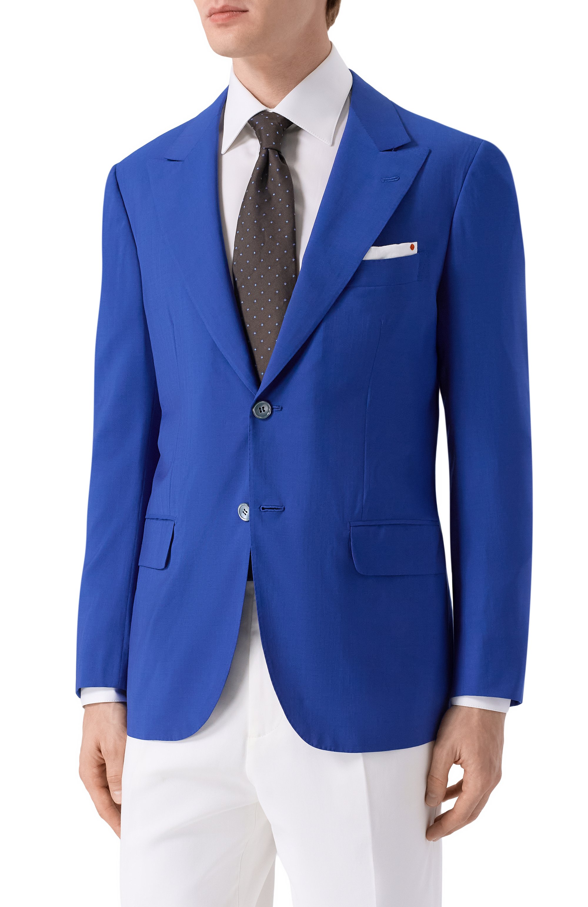 Шерстяной пиджак KITON, арт. UG862K06S11, фото 4