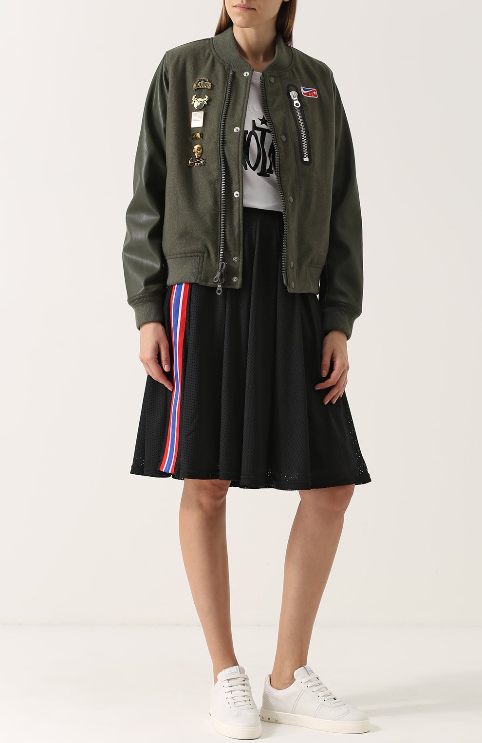 Бомбер на молнии с декоративной отделкой NIKELAB, арт. 889960-384, фото 2