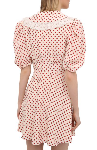 Шелковое платье MIU MIU, арт. MF4133-1YQI-F059I, фото 4