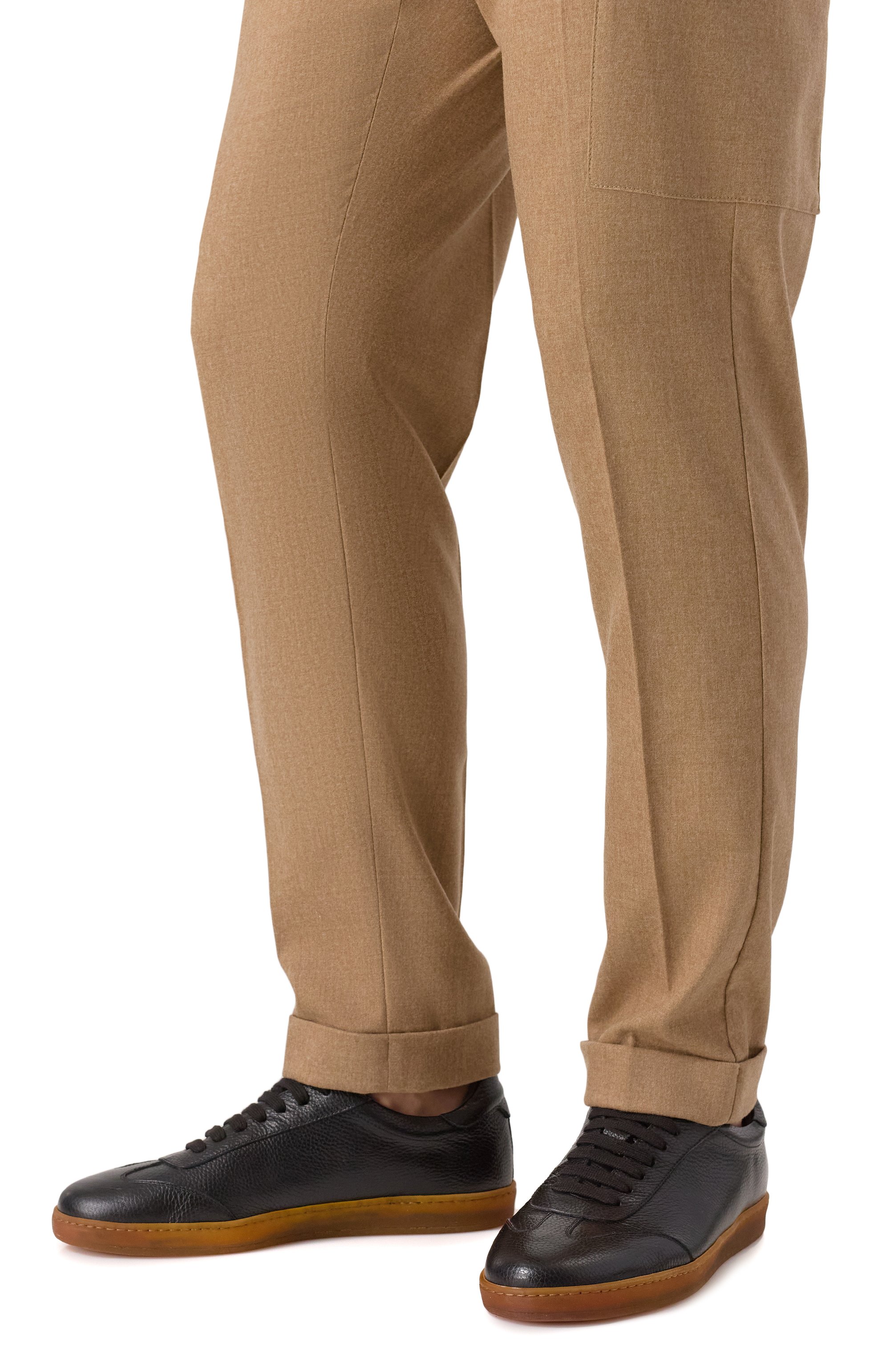 Кожаные кеды CORNELIANI, арт. 26TM60-2620933, фото 3