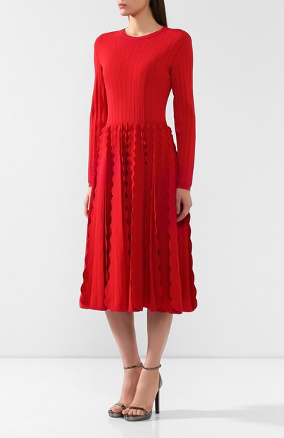 Платье из вискозы VALENTINO, арт. SB3KD01V4TY, фото 3