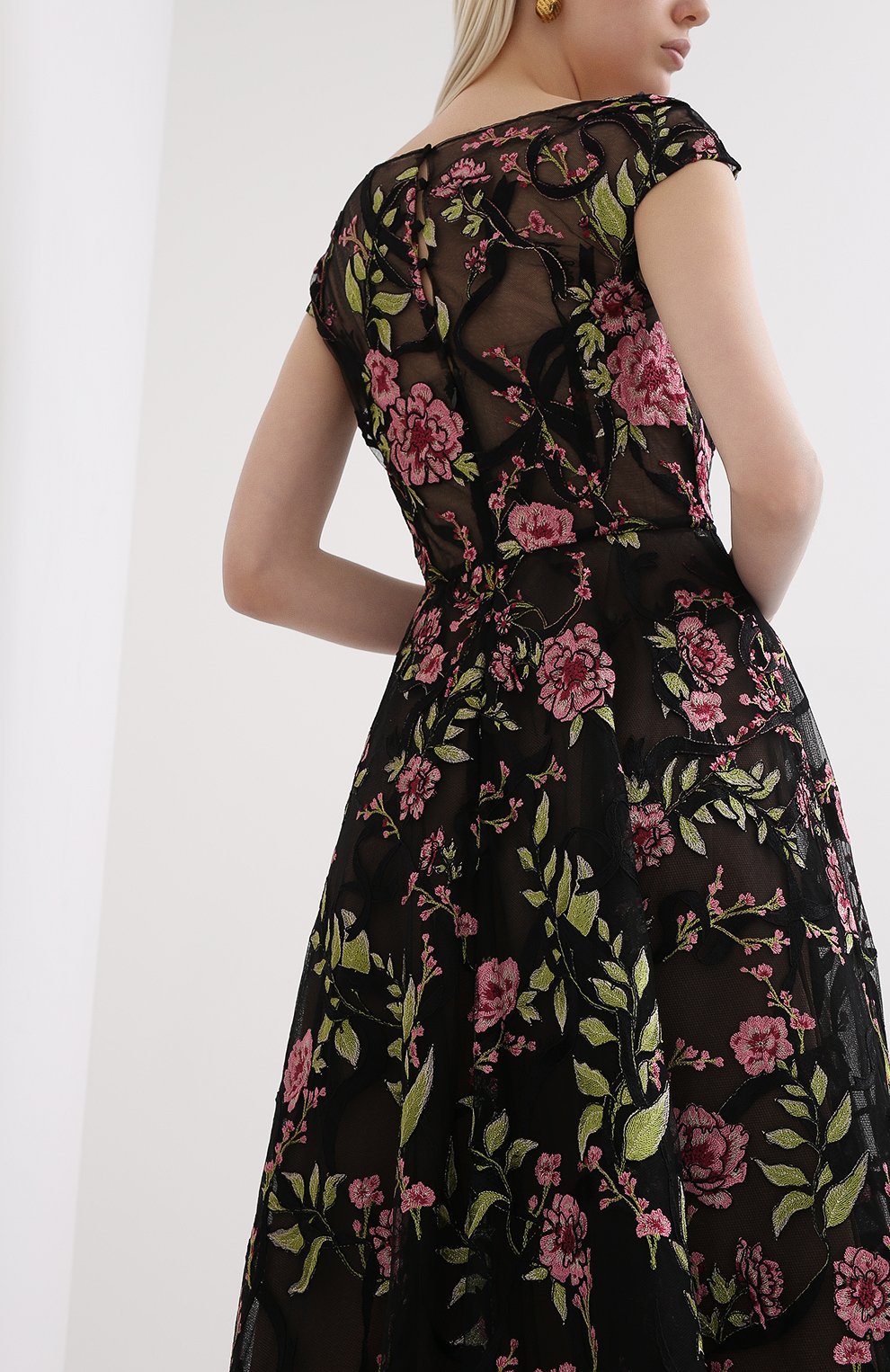 Платье-миди MARCHESA, арт. M28911, фото 4