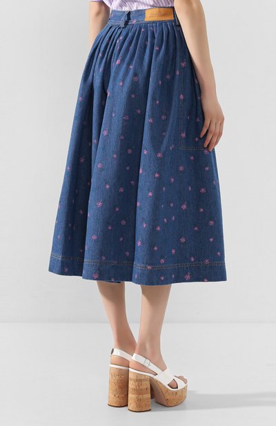 Джинсовая юбка MARC JACOBS (THE), арт. D1000004, фото 4