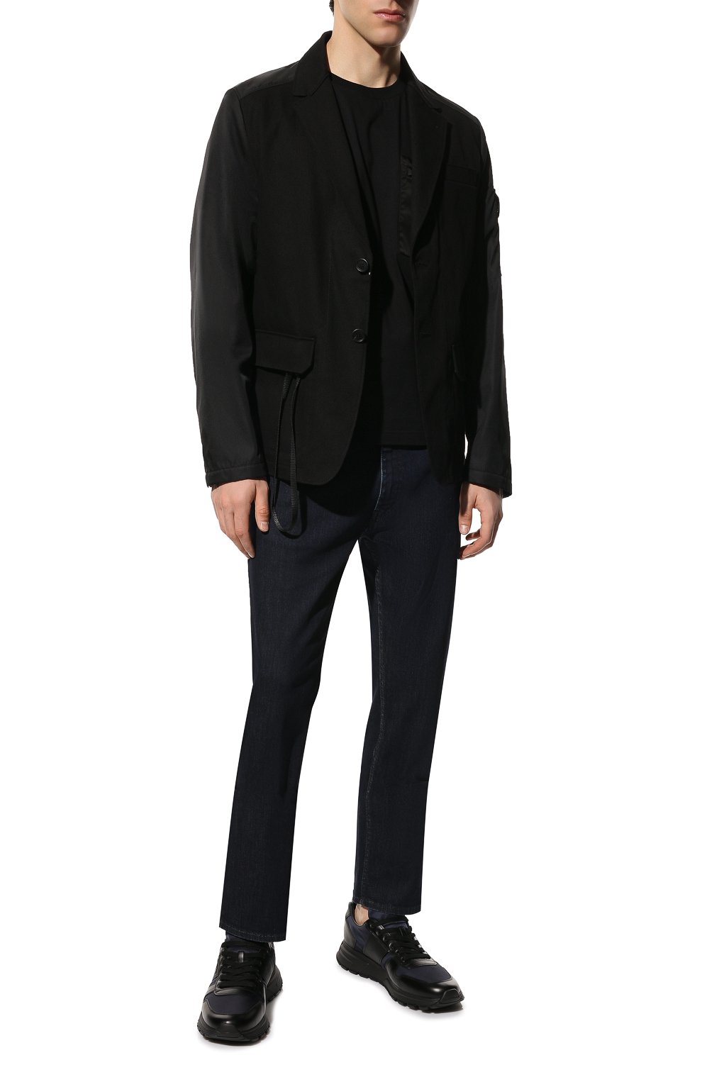 Комбинированные кроссовки prax 1 PRADA, арт. 4E3581-3LFR-F0804-G000, фото 2