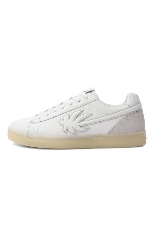 Кожаные кеды Palm Tennis Palm Angels PMIA111S26LEA002 Белый  PMIA111S26LEA002 Фото 3
