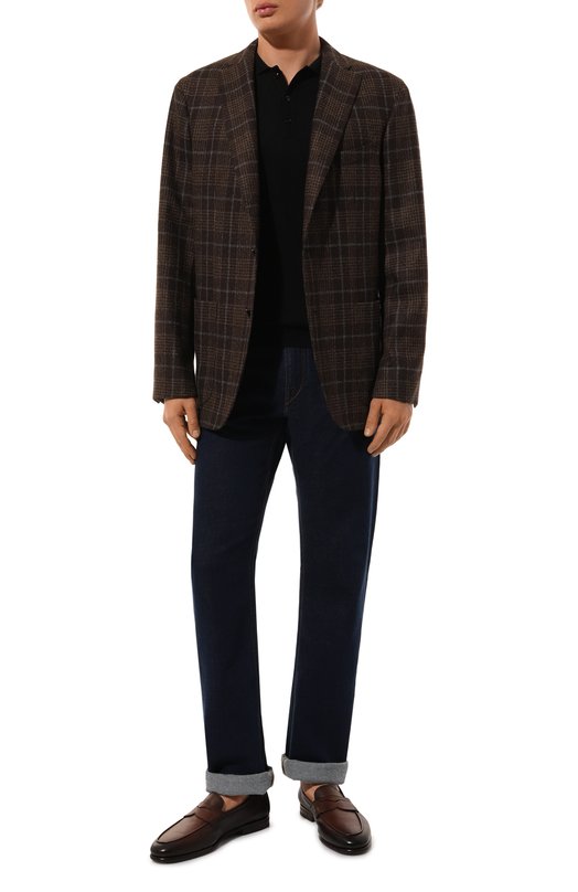 Хлопковое поло Svevo Чёрный, фото 2