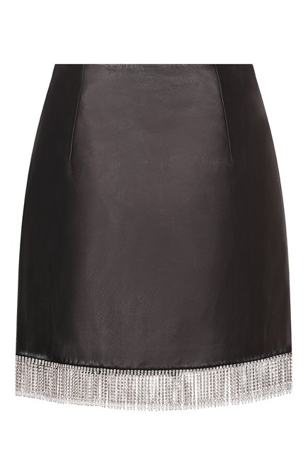 Женская кожаная юбка MIU MIU, арт. MPD610-462-F0002