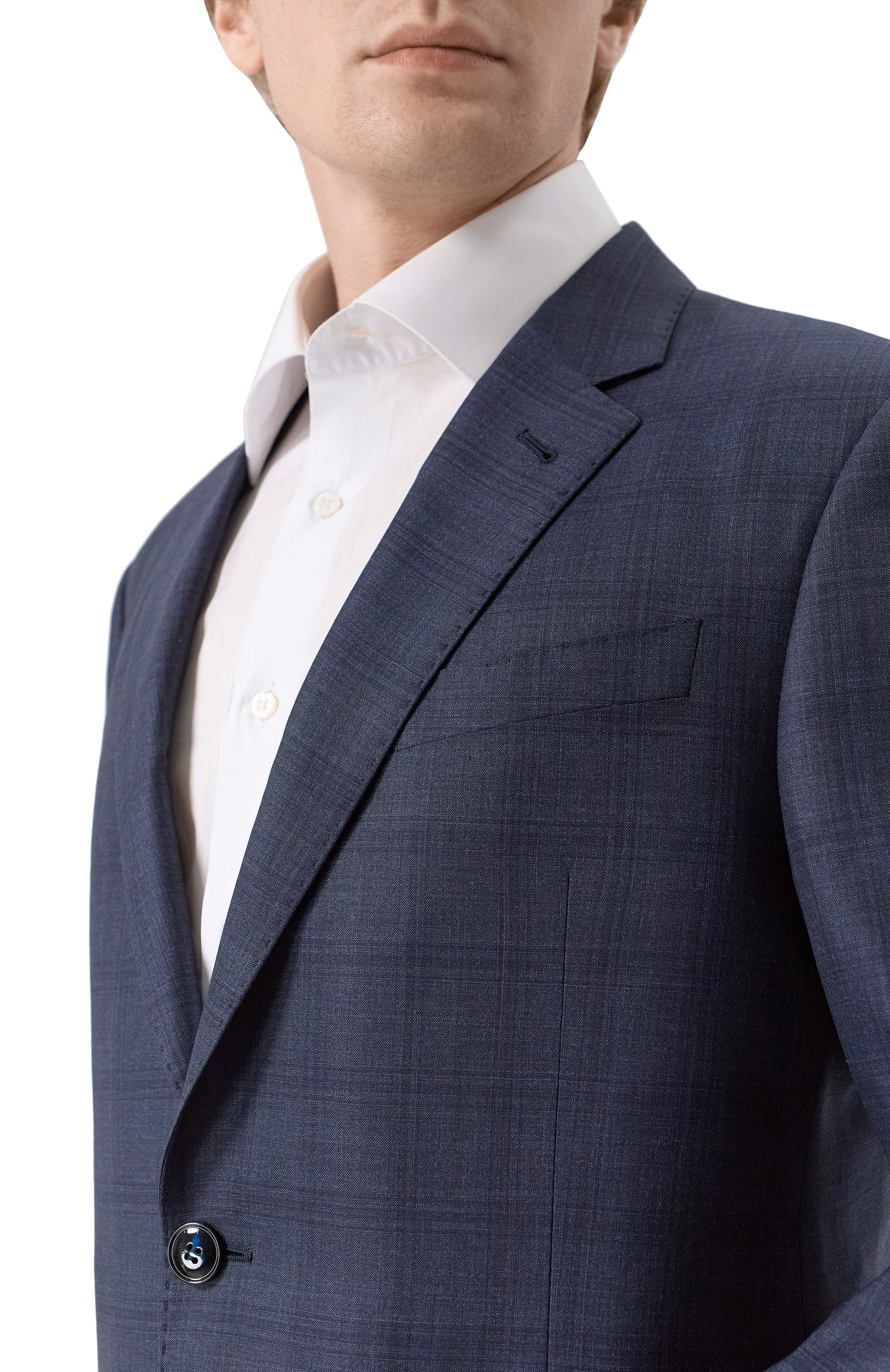 Костюм из шерсти и шелка GIORGIO ARMANI, арт. GM000344/TE20044, фото 6