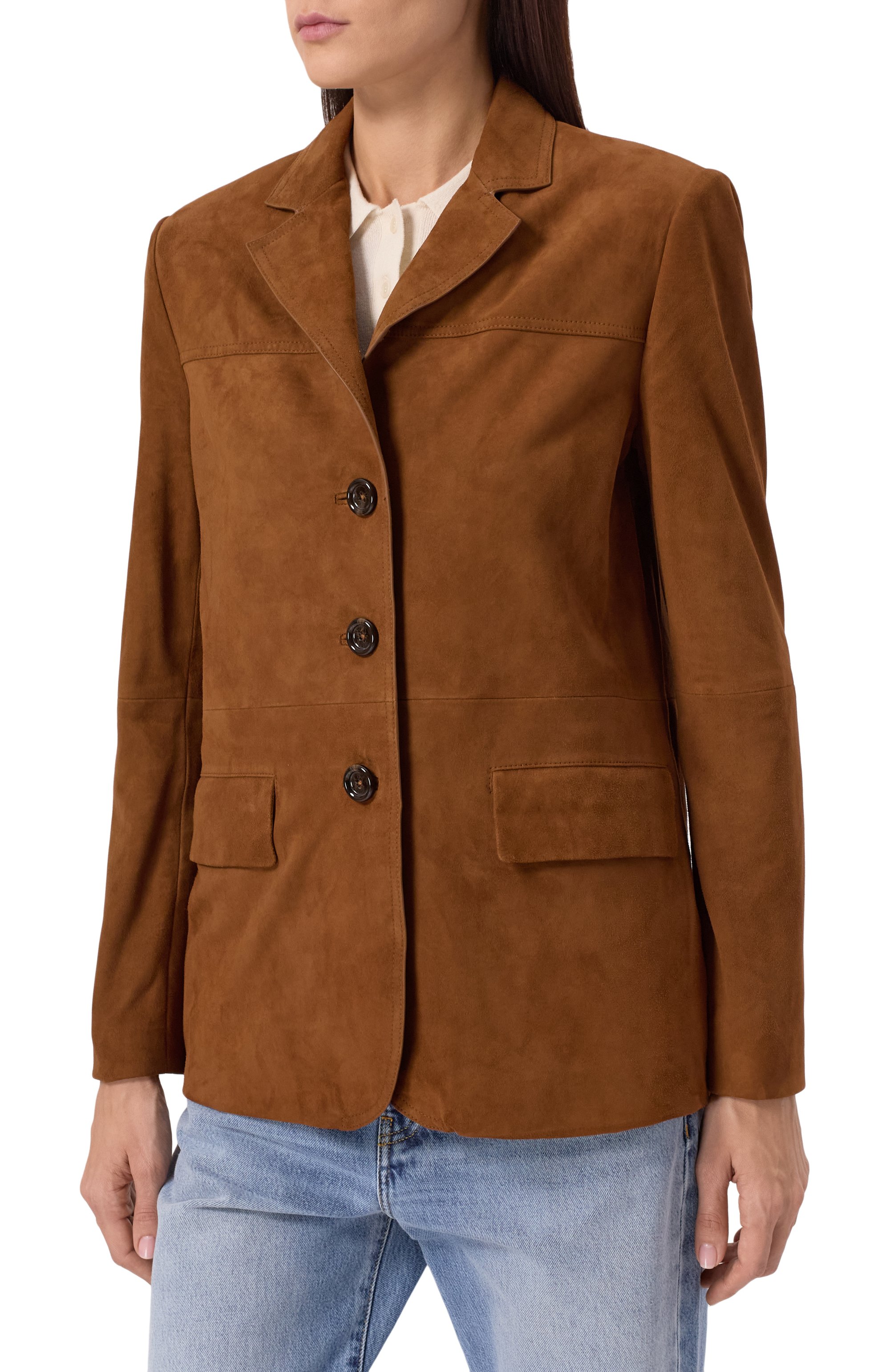 Замшевый жакет LIU JO, арт. CA5122P0382, фото 3