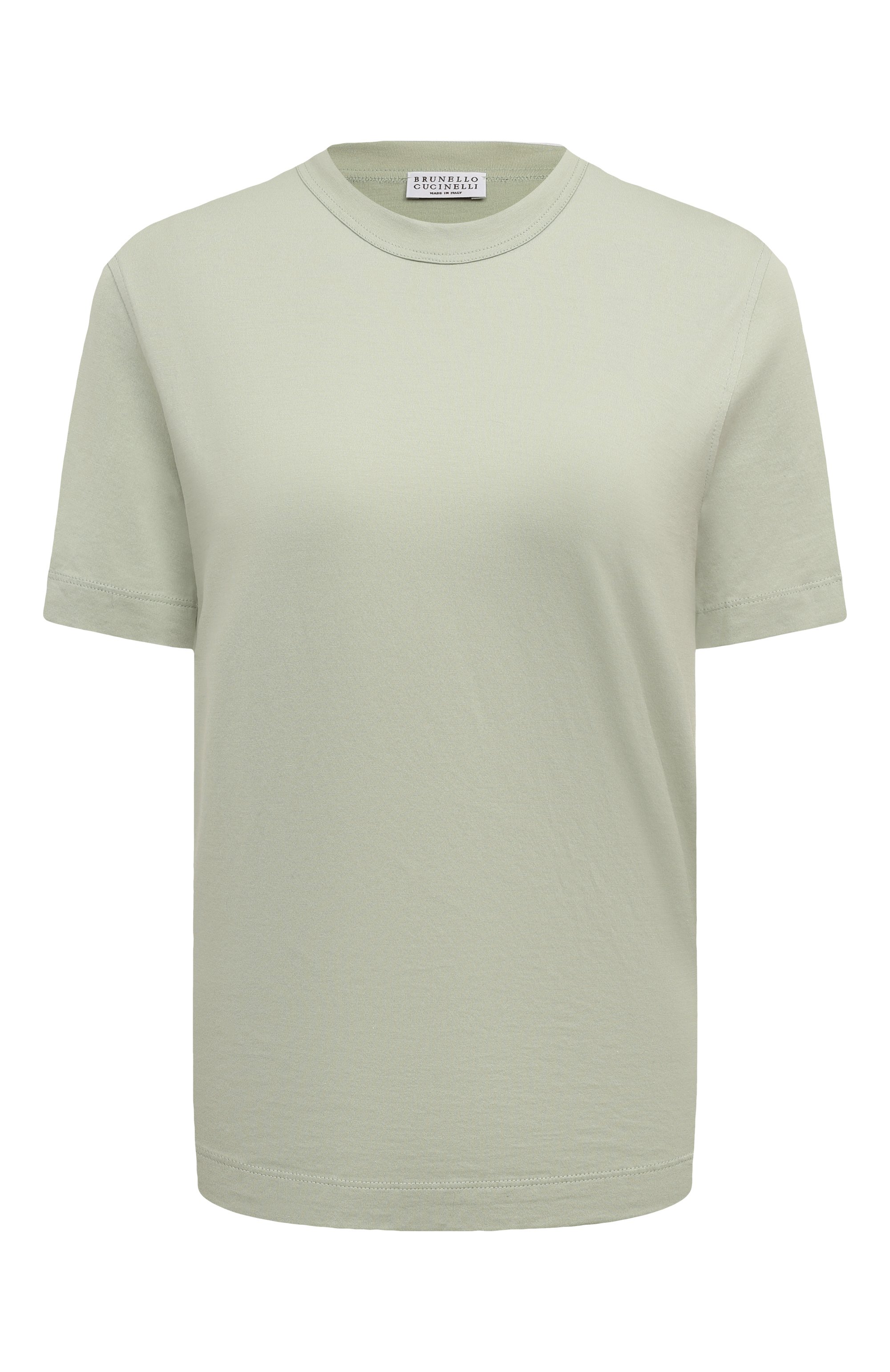 Хлопковая футболка BRUNELLO CUCINELLI, арт. M0T81BI100, фото 1