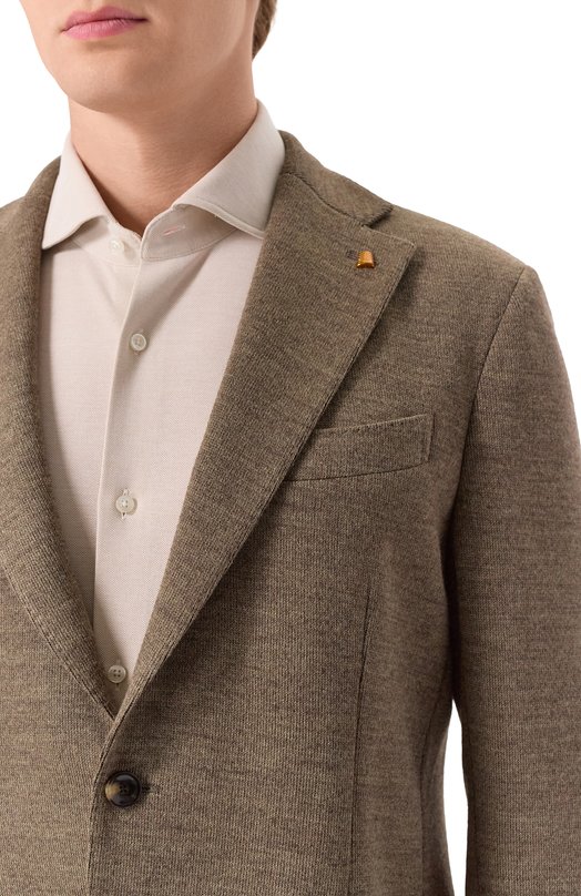 Однобортный пиджак Sartoria Latorre JD74/JG061 Коричневый  JD74/JG061 Фото 5