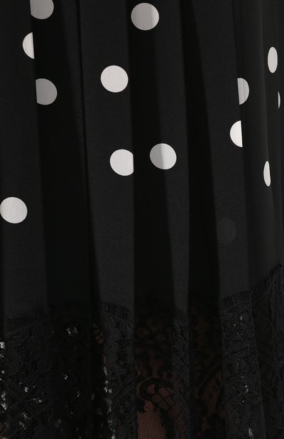 Юбка из смеси шелка и хлопка DOLCE & GABBANA, арт. F4BFTT/HS15T, фото 5