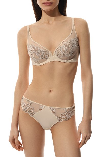 Трусы-слипы SIMONE PERELE кремового цвета по цене 9940 руб., арт. 15C720, фото 2 Трусы-слипы SIMONE PERELE, арт. 15C720, фото 2