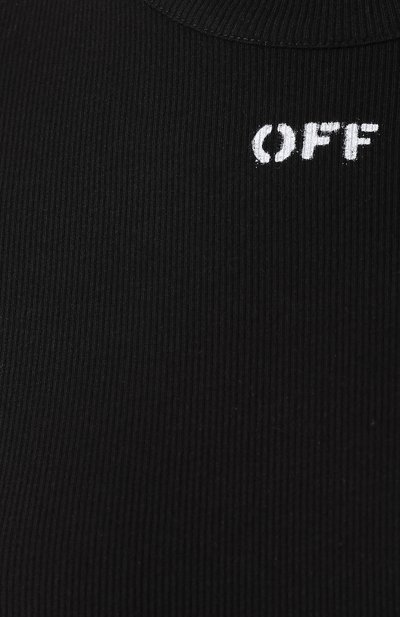 Хлопковая футболка OFF-WHITE, арт. 0WAA065S191430491001, фото 5