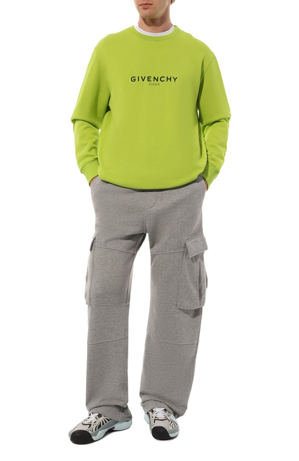 Комбинированные кроссовки flash-x LANVIN, арт. FM-SKIK00-MEFR-E22, фото 2