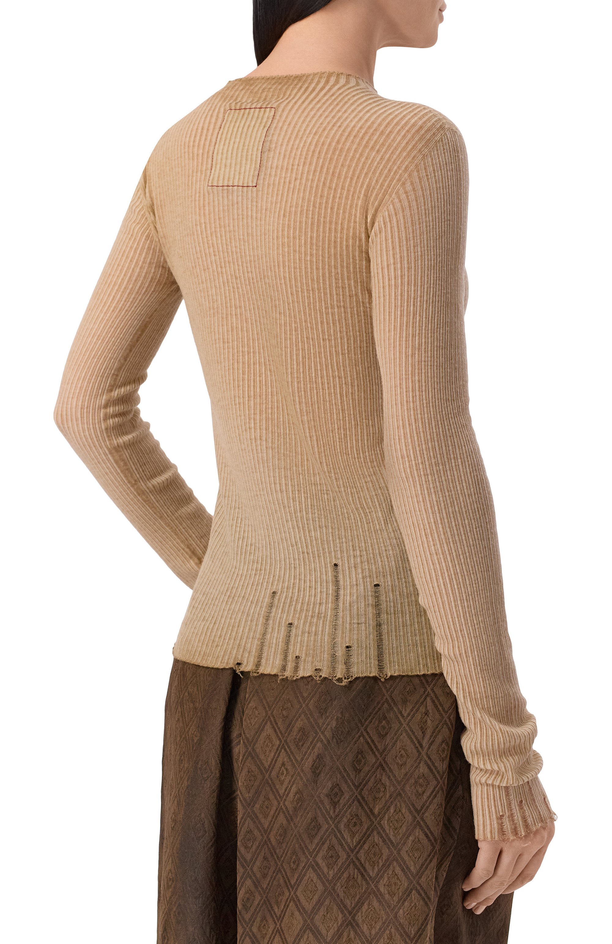 Шерстяной лонгслив UMA WANG, арт. UK7114, фото 4