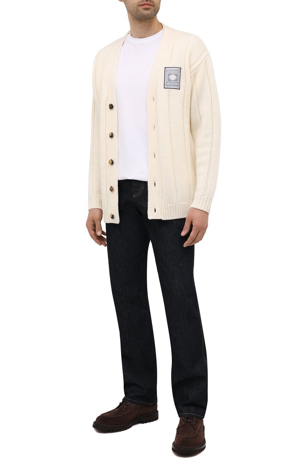 Замшевые ботинки BRUNELLO CUCINELLI темно-коричневого цвета по цене 122000 руб., арт. MZUNETG816, фото 2 Замшевые ботинки BRUNELLO CUCINELLI, арт. MZUNETG816, фото 2