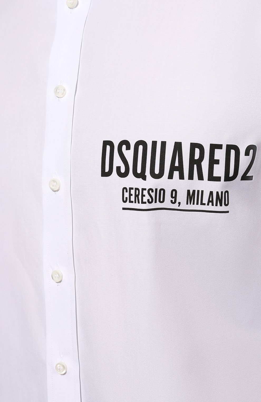 Хлопковая рубашка DSQUARED2, арт. S74DM0652/S36275, фото 5
