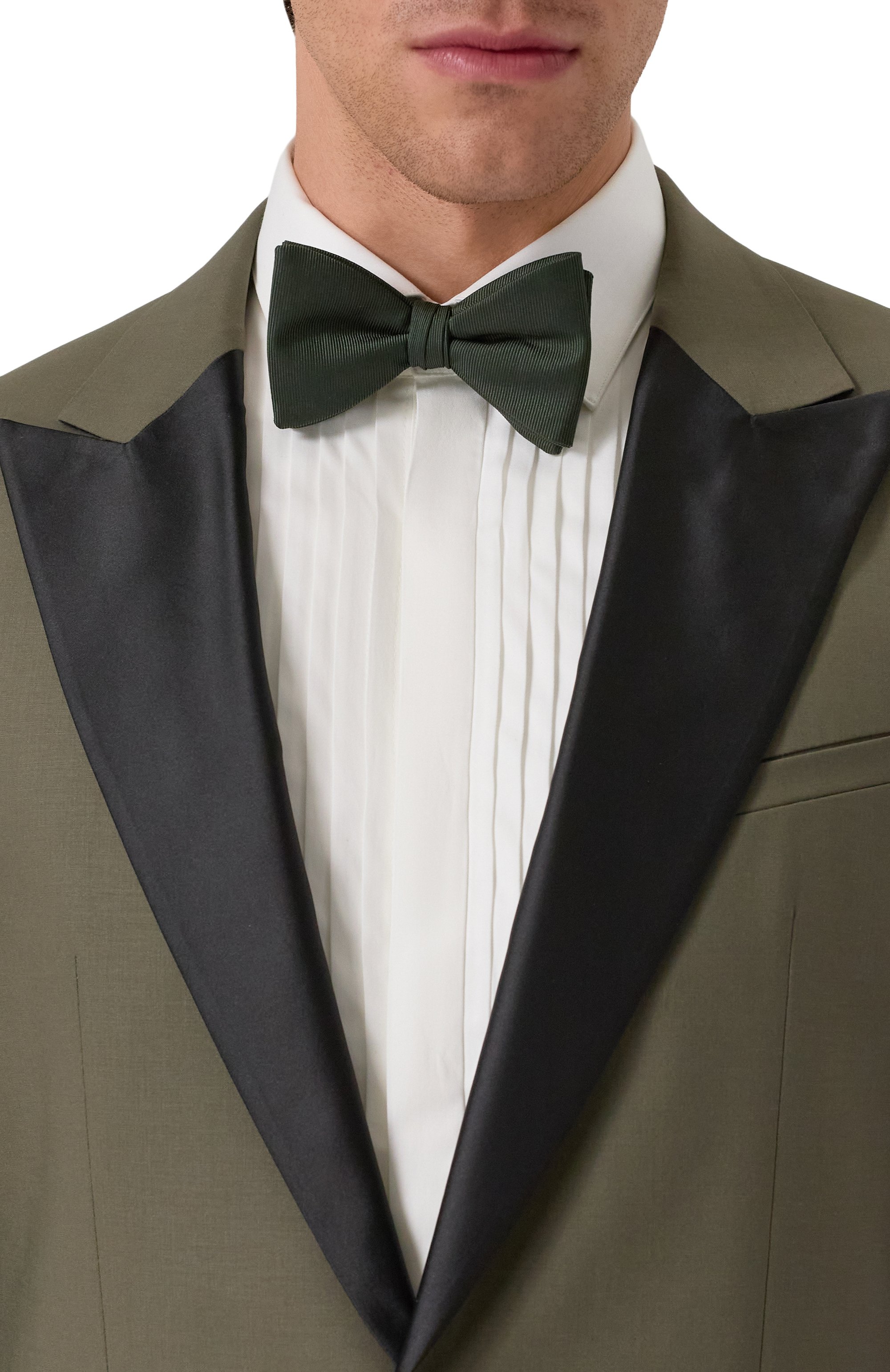 Галстук-бабочка HUGO зеленого цвета по цене 6195 руб., арт. 50520667, фото 2 Галстук-бабочка HUGO, арт. 50520667, фото 2