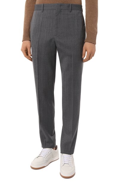 Шерстяные брюки JIL SANDER, арт. J22KA0176/J40171, фото 3