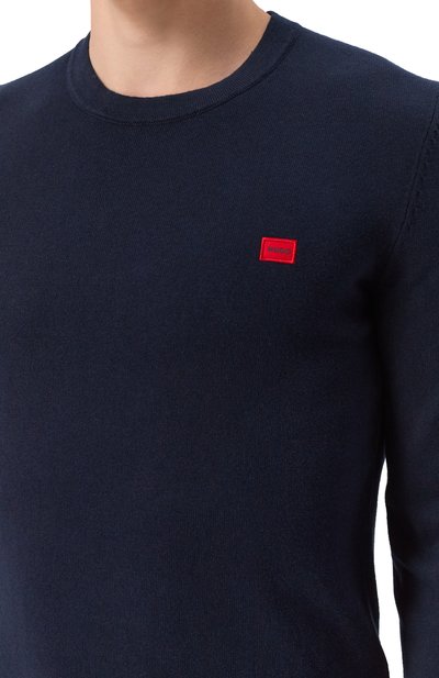 Хлопковый джемпер HUGO, арт. 50475083, фото 5