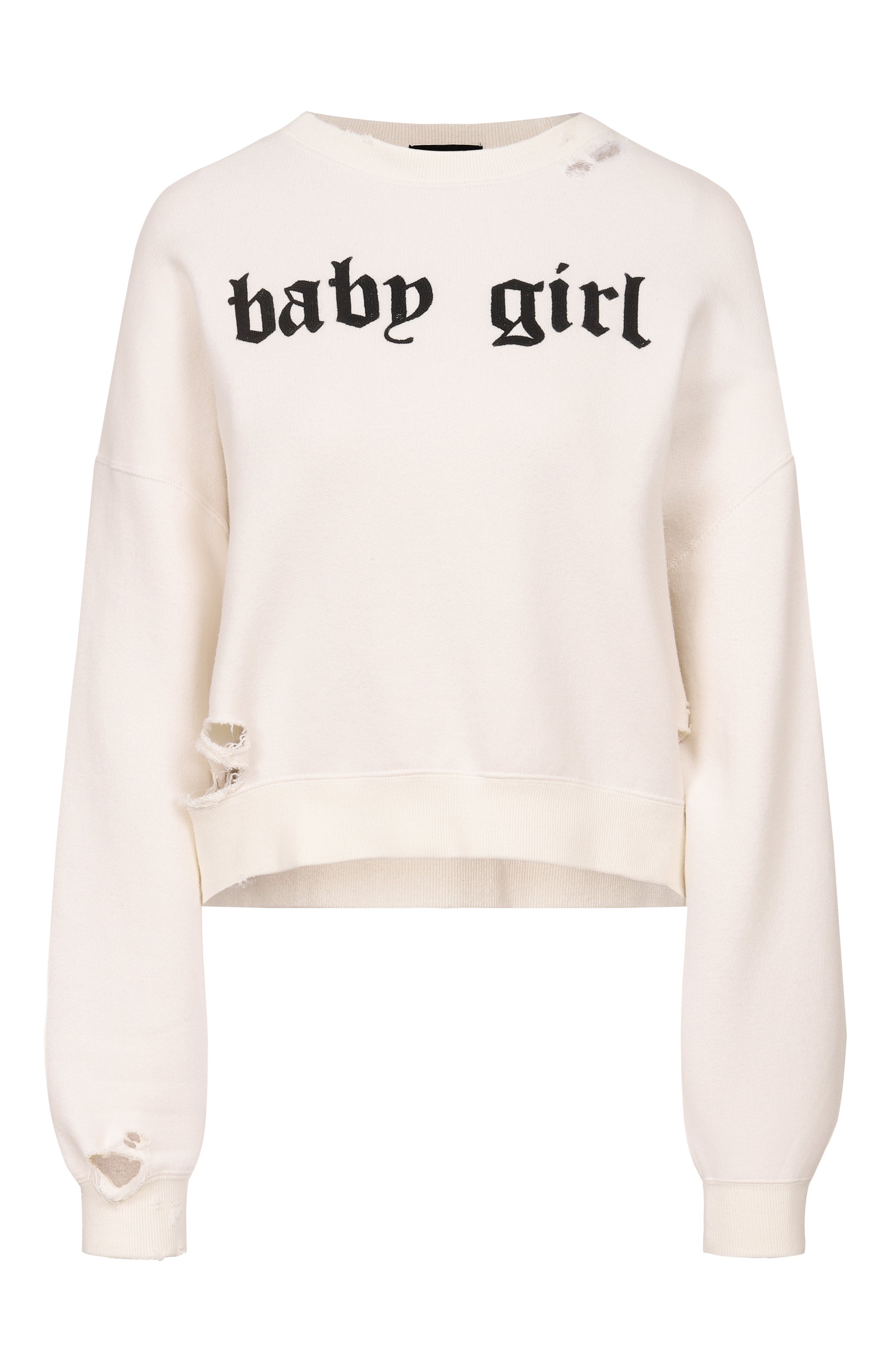 Свитшот из хлопка и лиоцелла  R13, арт. R13WK094-K135B, фото 1