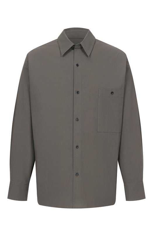 Хлопковая рубашка Uma Wang W2 M UM1501_ Серый W2 M UM1501_