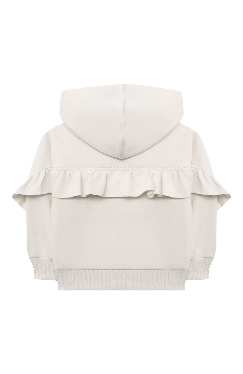 Хлопковая толстовка MONNALISA, арт. 398806RM, фото 2