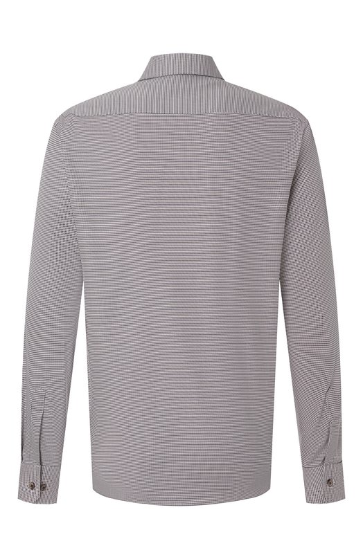 Хлопковая рубашка ETERNA Бежевый, фото 2