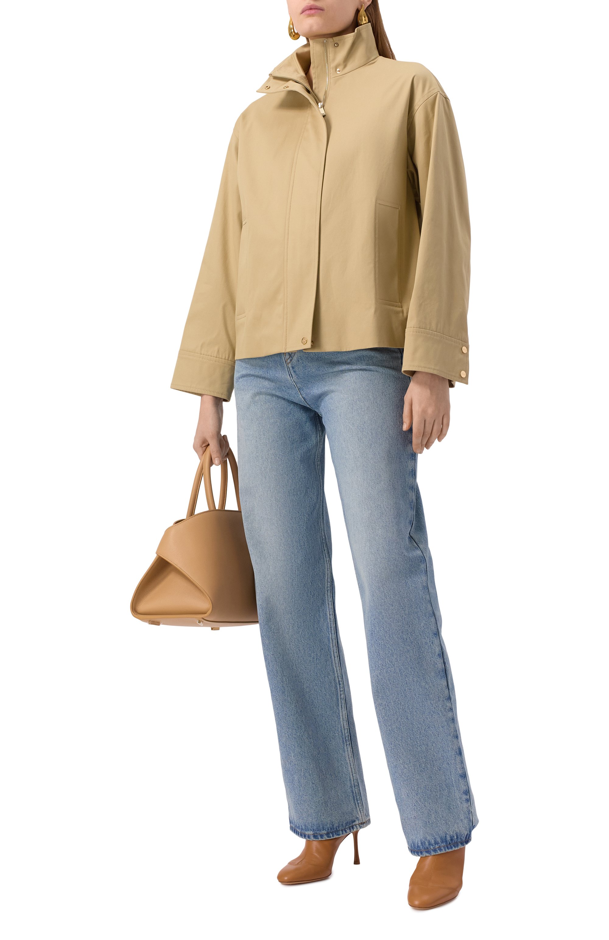 Хлопковая куртка MAX MARA STUDIO, арт. SEMELE, фото 2