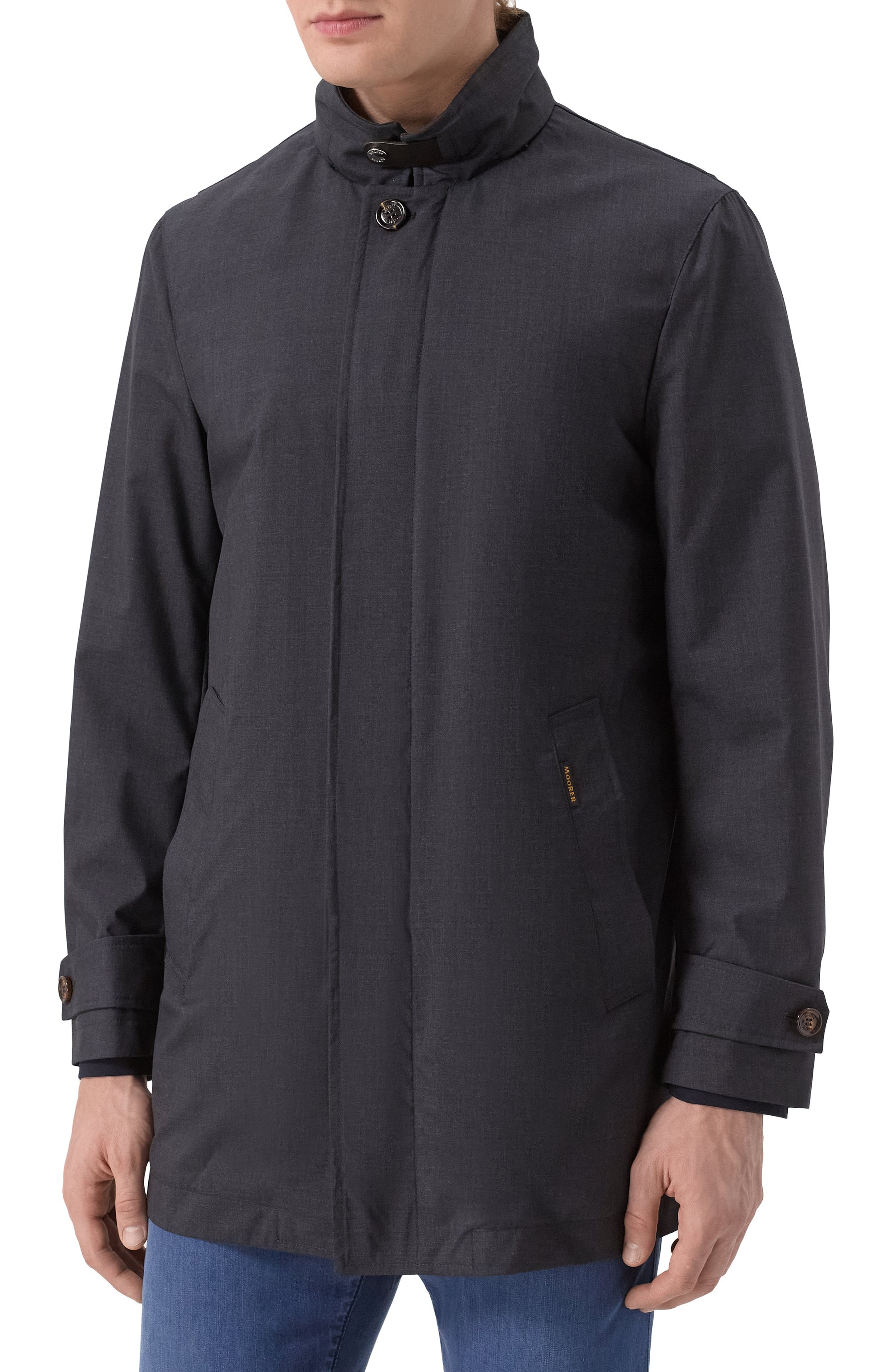 Плащ из шерсти и шелка duca-l5 MOORER, арт. DUCA-L5, фото 3