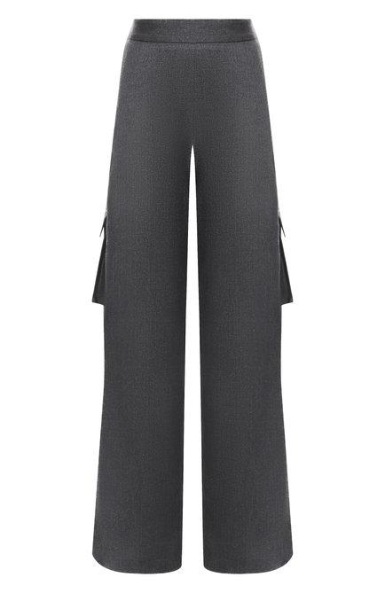 Женские брюки-карго из шерсти и вискозы ERMANNO SCERVINO, арт. D474P306JWR