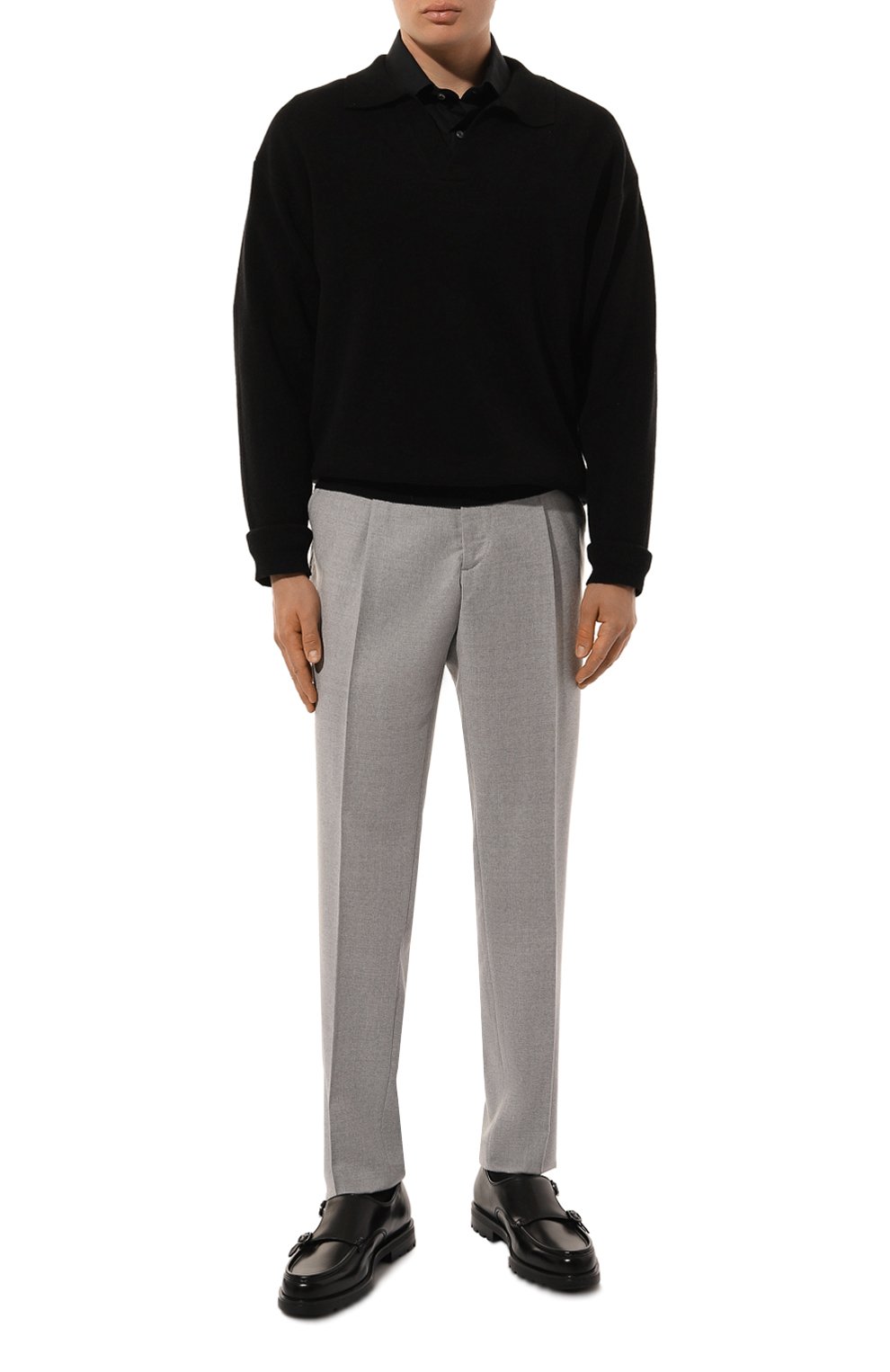 Кожаные монки detroit SANTONI, арт. MGDG18890NE0BNTG, фото 2