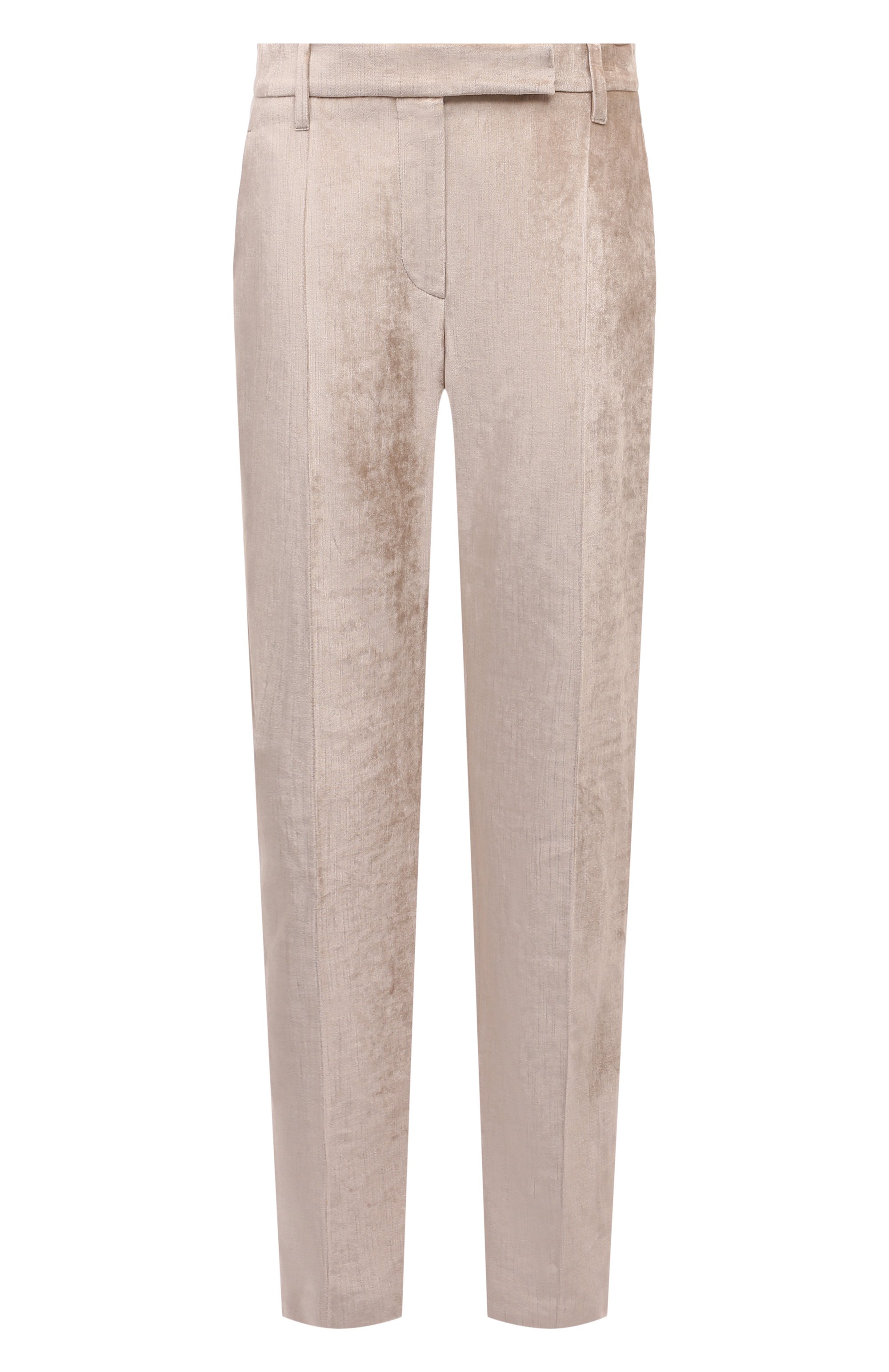 Бархатные брюки BRUNELLO CUCINELLI, арт. MP581P8717, фото 1